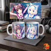 Кружка Nekopara Ванилла и Чокола