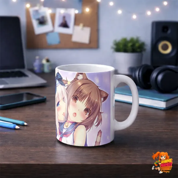 Кружка Nekopara Ванилла и Чокола