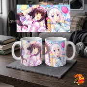 Кружка Nekopara Ванилла и Чокола