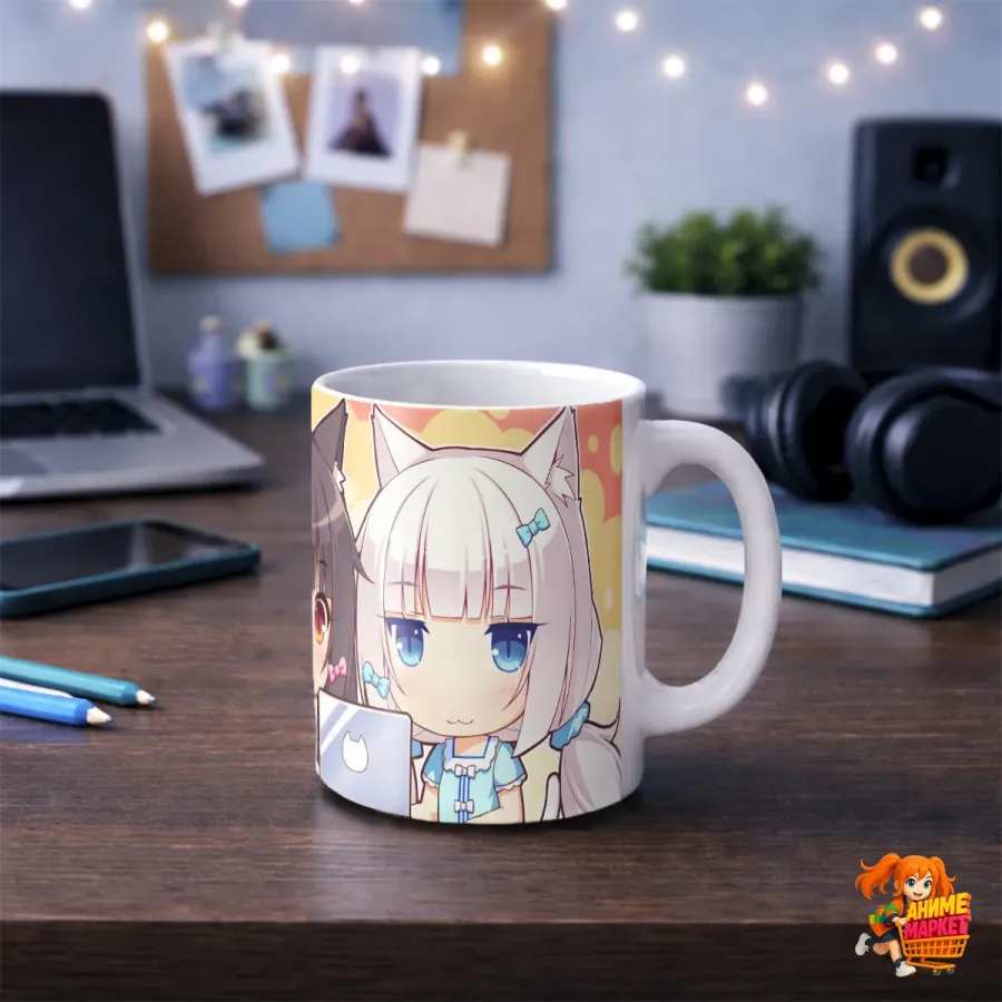 Кружка Nekopara Ванилла и Чокола