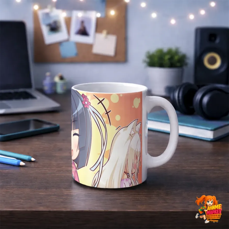 Кружка Nekopara Сигурэ и Коконат