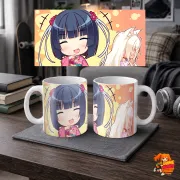 Кружка Nekopara Сигурэ и Коконат