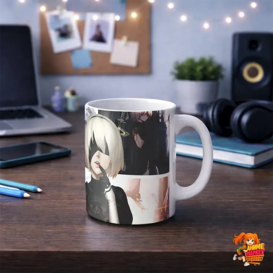 Кружка NieR: Automata 2B