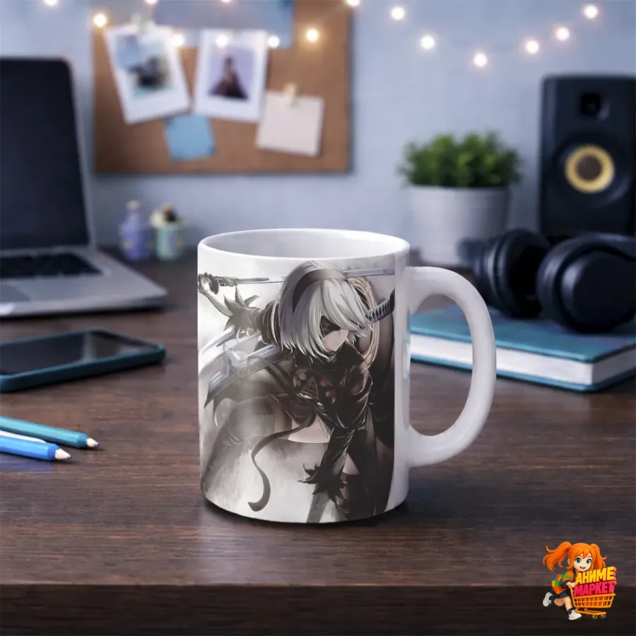 Кружка NieR: Automata 2B