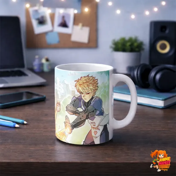 Кружка OnePunchMan Сайтама и Генос Кружка OnePunchMan Сайтама и Генос