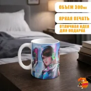 Кружка Overwatch Дива и Сомбра