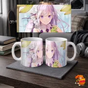 Кружка Re: Zero Эмилия и Пак