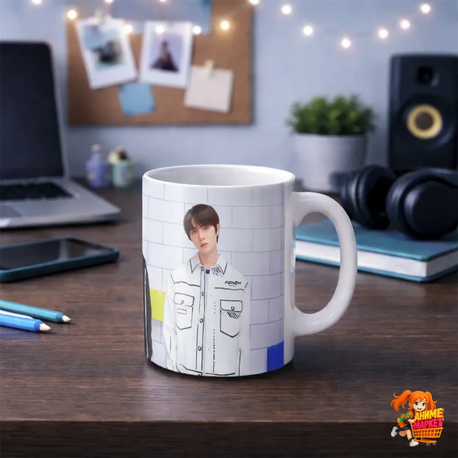 Кружка k-pop TXT Тэхён и Бомгю