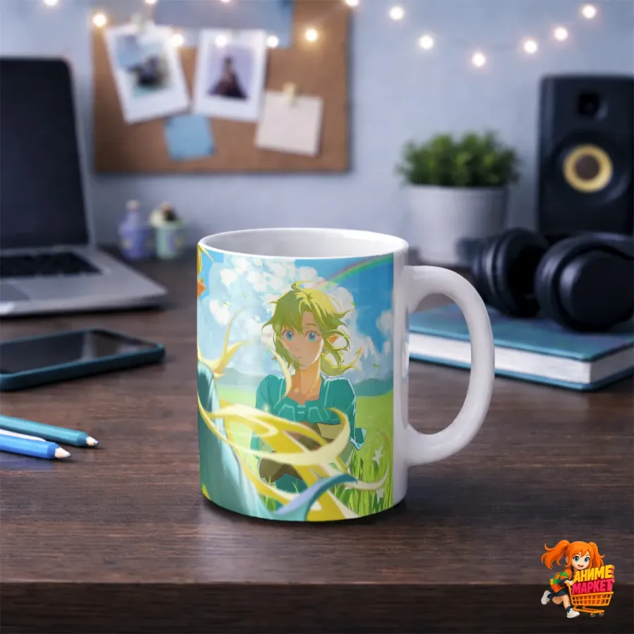 Кружка The Legend of Zelda Линк и Зельда