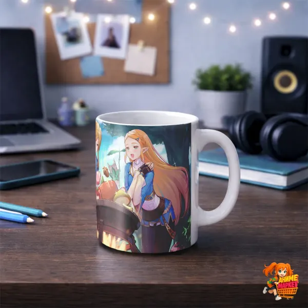 Кружка The Legend of Zelda Линк и Зельда Кружка The Legend of Zelda Линк и Зельда
