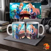 Кружка The Legend of Zelda Линк и Зельда