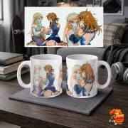 Кружка The Legend of Zelda Линк и Зельда