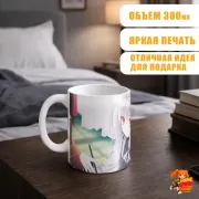 Кружка Tsuki ni Yorisou Otome no Sahou Девичьи манеры при луне Луна Сакуракодзи