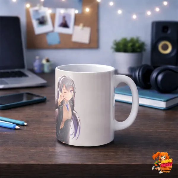 Кружка Virtual youtuber Виртуальный ютубер Хигучи Каэдэ Кружка Virtual youtuber Виртуальный ютубер Хигучи Каэдэ