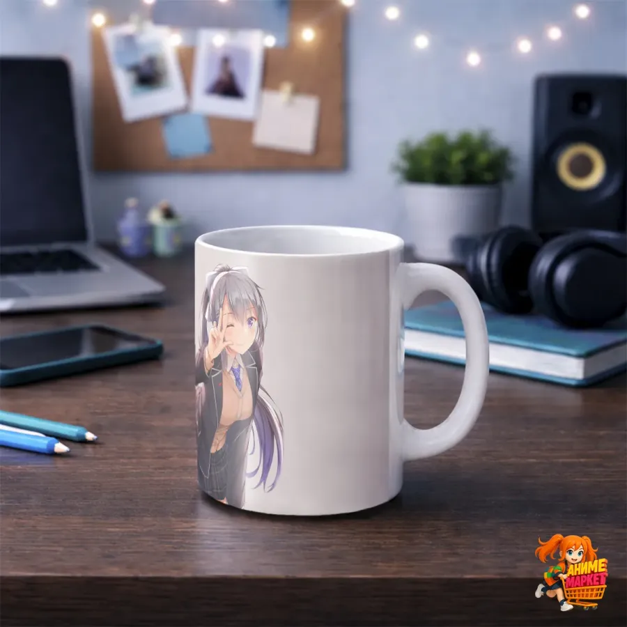Кружка Virtual youtuber Виртуальный ютубер Хигучи Каэдэ