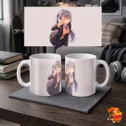 Кружка Virtual youtuber Виртуальный ютубер Хигучи Каэдэ