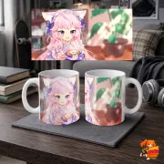 Кружка Virtual youtuber Виртуальный ютубер Няташа Няннерс
