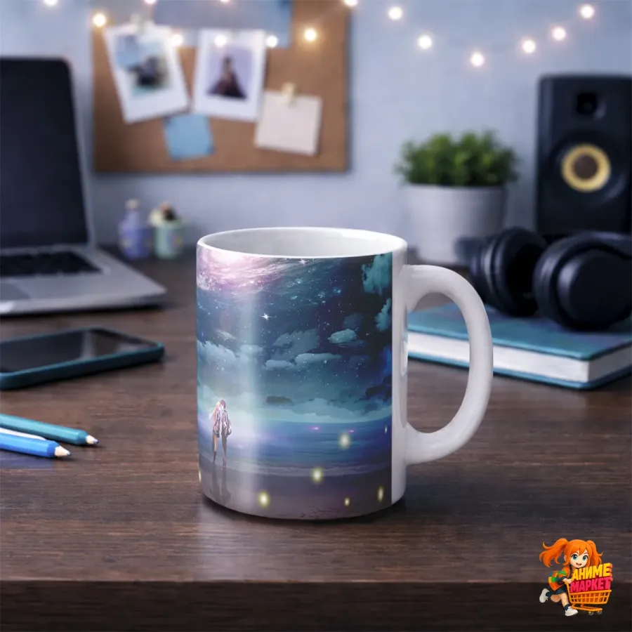 Кружка Your Lie in April Твоя апрельская ложь Каори и Косэй