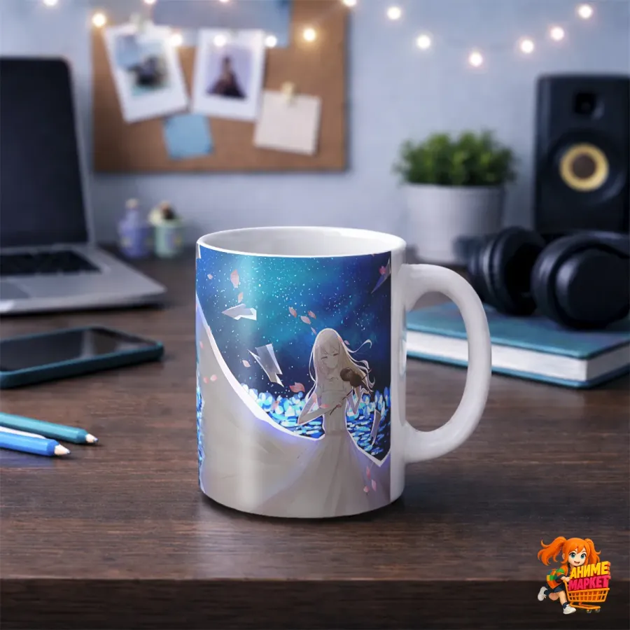 Кружка Your Lie in April Твоя апрельская ложь Каори