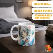 Кружка Великие помыслы Оды Нобуны Ханбэй Такенака