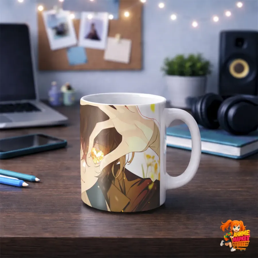 Кружка Великий из бродячих псов Осаму Дазай