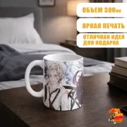Кружка Великий из бродячих псов Ацуси Накадзима и Рюноскэ Акутагава