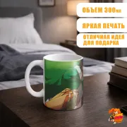 Кружка Восхождение Героя Щита Наофуми и Рафталия