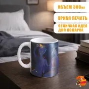 Кружка Доктор Стоун Сэнку Исигами и Гэн Асагири
