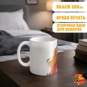 Кружка Евангелион Аска Лэнгли и Аянами Рей