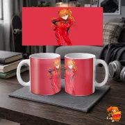 Кружка Евангелион Аска Лэнгли