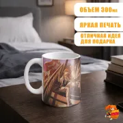 Кружка Евангелион Аска Лэнгли