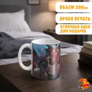 Кружка Кей-поп-охотницы на демонов