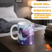 Кружка Клинок, рассекающий демонов Шинобу Кочо