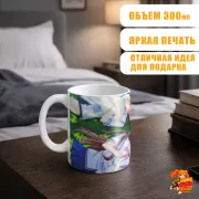 Кружка Корзинка фруктов Тору Хонда и Момидзи Сома