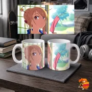 Кружка Кошечка из Сакурасо Масиро Сиина
