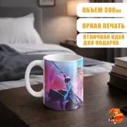 Кружка Мастера Меча Онлайн Юки Асуна и Кирито