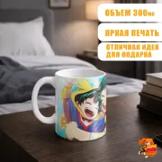 Кружка Моя геройская академия Изуку и Инко Мидория