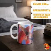 Кружка Моя геройская академия Ястреб