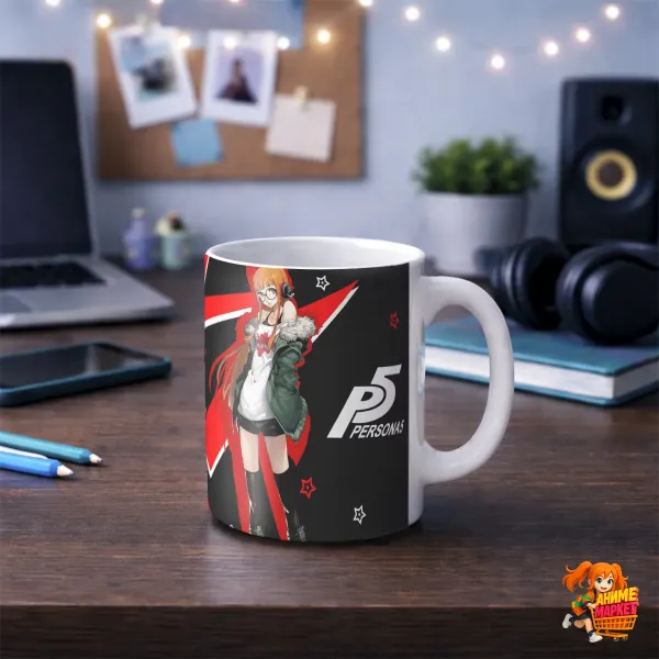 Кружка Persona Персона Футаба Сакура Кружка Persona Персона Футаба Сакура