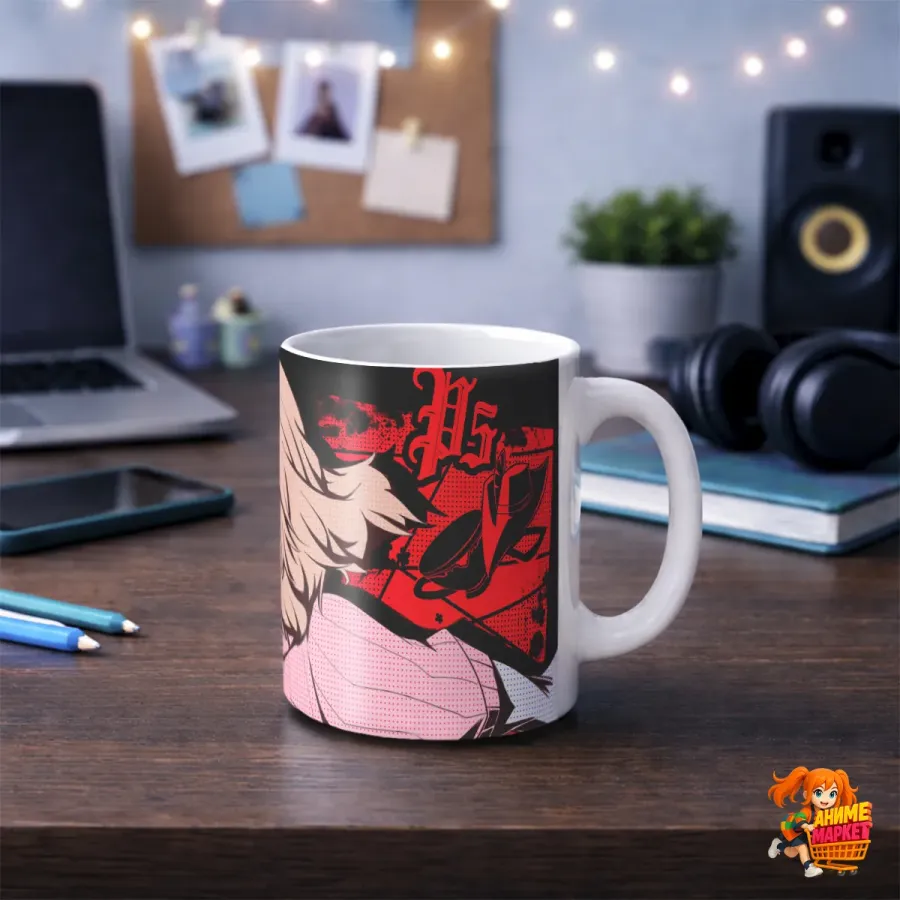 Кружка Persona Персона Хару Окумура