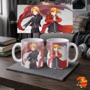 Кружка Стальной алхимик Эдвард Элрик