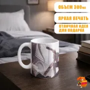 Кружка Человек-бензопила Дэндзи и Пауэр