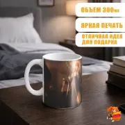 Кружка Человек-бензопила Макима