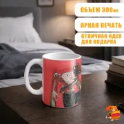 Кружка Человек-бензопила Дэндзи