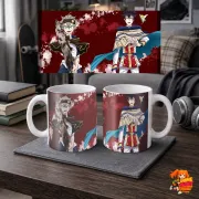 Кружка Черный клевер Аста и Юно