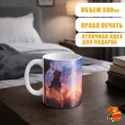 Кружка Черный клевер Аста и Юно