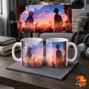 Кружка Черный клевер Аста и Юно