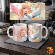 Кружка Эта фарфоровая кукла влюбилась Марин Китагава