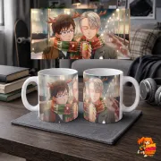 Кружка Юри на льду Юри Кацуки и Виктор Никифоров