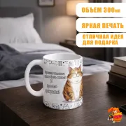 Кружка с надписью прикол Хороший человек